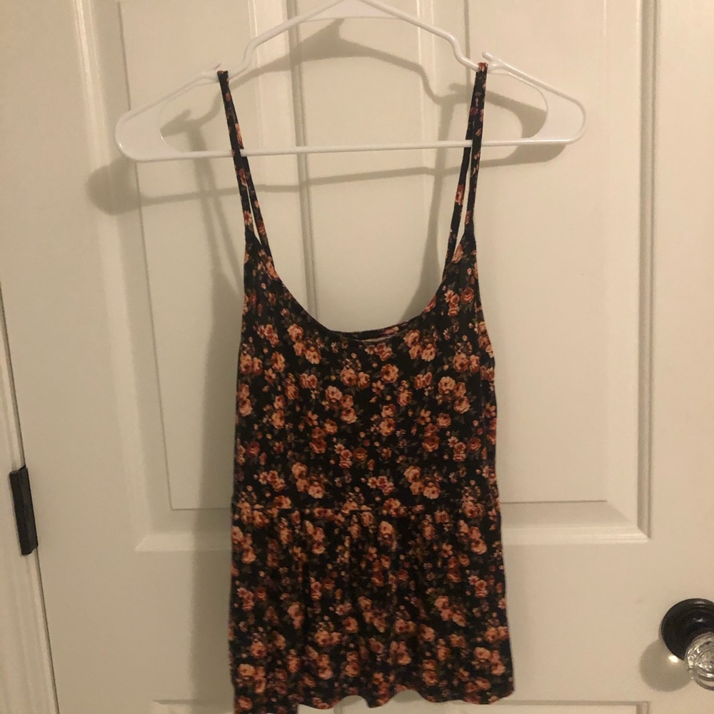 floral tank top